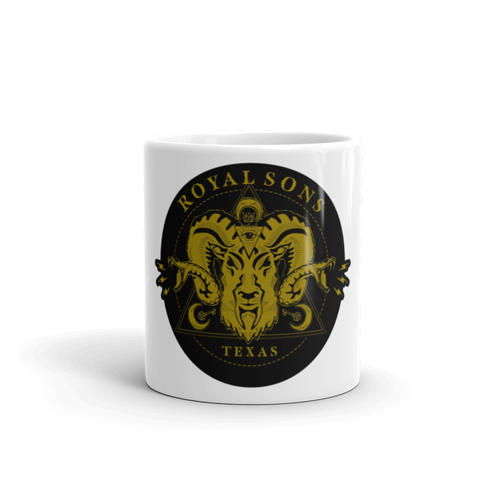 Royal Sons - Rattle Ram Mug - Gold