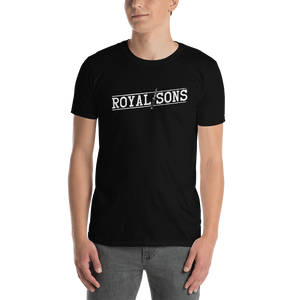 Royal Sons - Blade Logo White - Unisex Tee