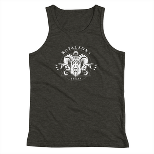 Royal Sons - Youth Rattle Ram Tank - White